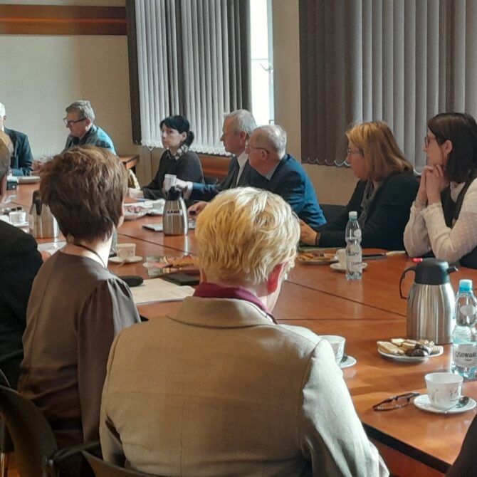 Spotkanie Prezydium Oddziału PAN w Katowicach z Przewodniczącymi i Sekretarzami Komisji Naukowych O/PAN