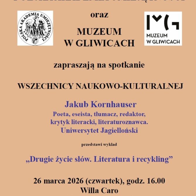 Wszechnica Naukowo-Kulturalna – Jakub Kornhauser