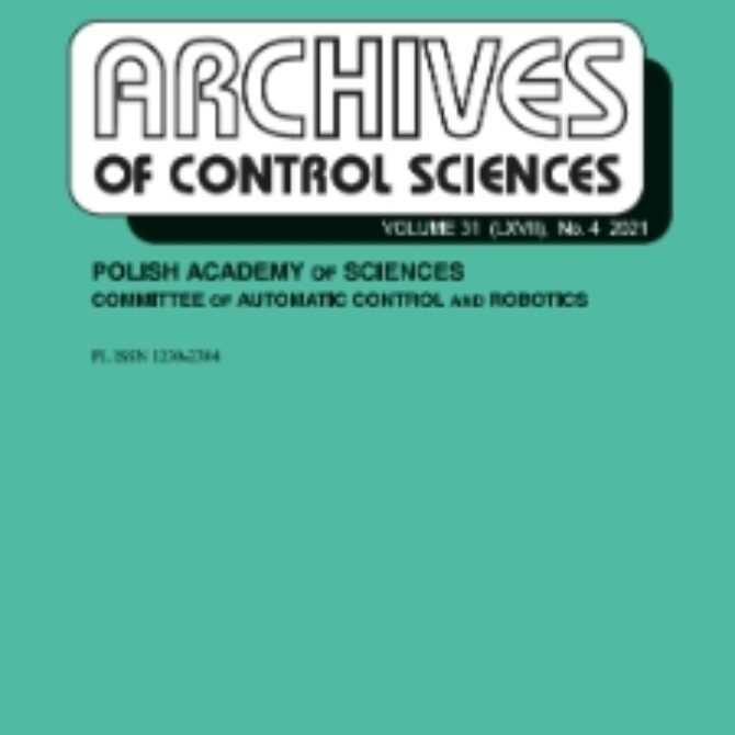 Prof. Marek Pawełczyk został redaktorem naczelnym czasopisma „Archives of Control Sciences”